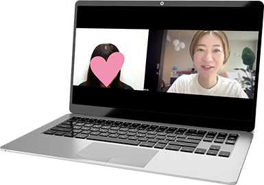 zoonで個別診断会をしている様子